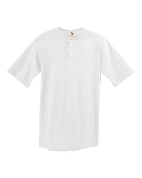 Augusta Sportswear Men's Two-Button Baseball Jersey 580
