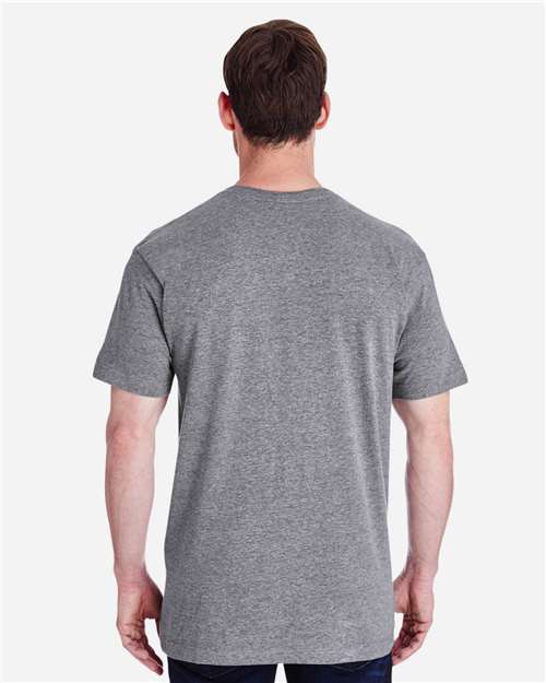 LAT Unisex Fine Jersey Tee 6901 - Granite Heather