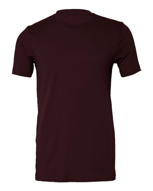 BELLA + CANVAS Jersey Tee 3001 - Oxblood Black