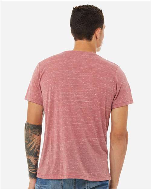 BELLA + CANVAS Unisex Texture Tee 3650 - Mauve Marble