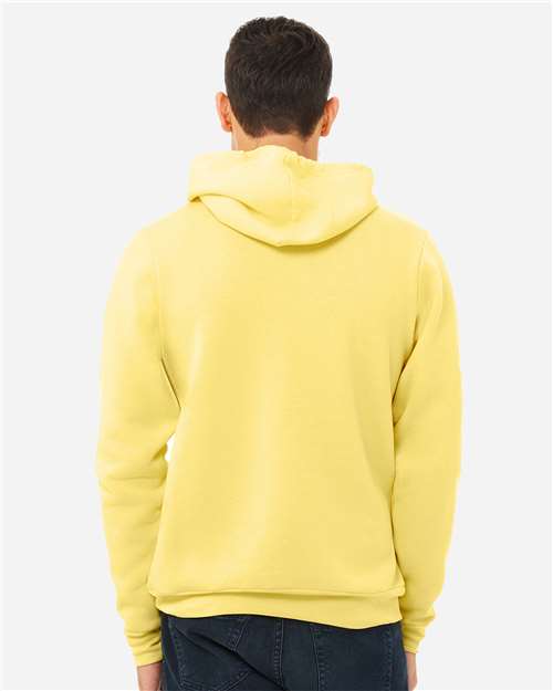 BELLA + CANVAS Unisex Sponge Fleece Hoodie Sweatshirt 3719 - Yellow