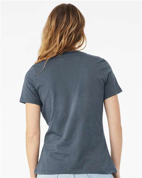 BELLA + CANVAS Women’s Relaxed Jersey Tee 6400 - Vintage Navy