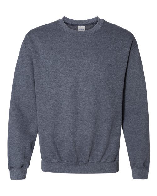 Gildan Unisex Heavy Blend™ Crewneck Sweatshirt 18000 - Heather Dark Navy