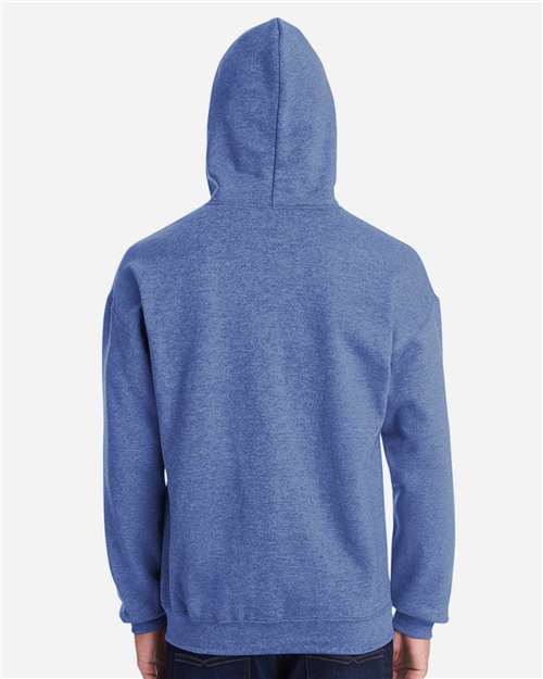 Gildan Unisex Heavy Blend™ Hooded Sweatshirt 18500 - Heather Deep Royal