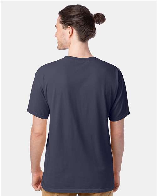 ComfortWash by Hanes Men's Garment-Dyed T-Shirt GDH100 - Anchor Slate