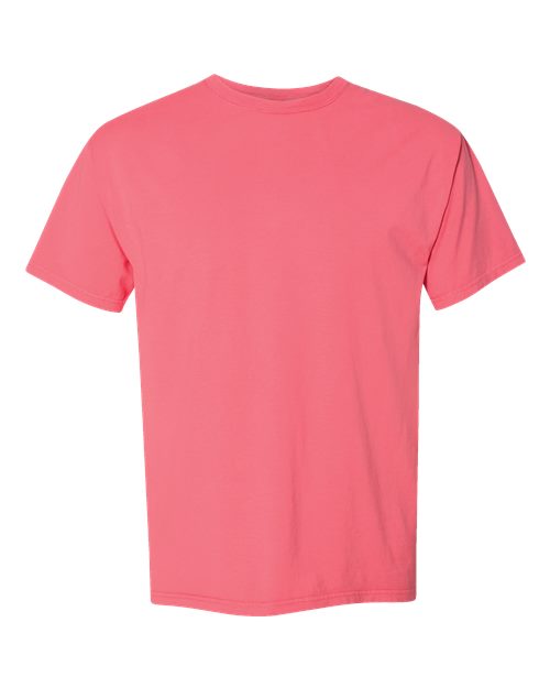 ComfortWash by Hanes Men's Garment-Dyed T-Shirt GDH100 - Coral Craze
