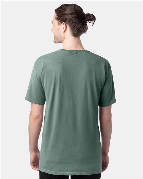 ComfortWash by Hanes Men's Garment-Dyed T-Shirt GDH100 - Cypress Green