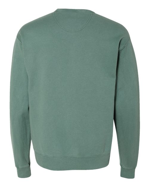 ComfortWash by Hanes Unisex Garment-Dyed Crewneck Sweatshirt GDH400 - Cypress Green