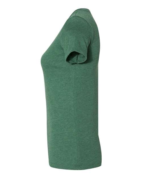BELLA + CANVAS Women's Slim Fit Tee 6004 - Heather Grass Green