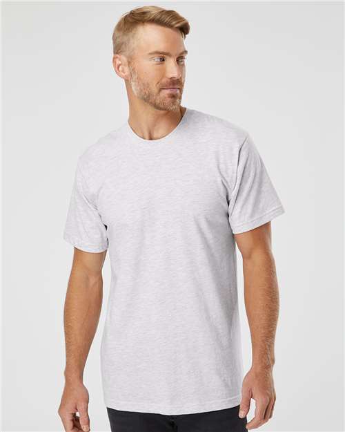 American Apparel Unisex Fine Jersey Tee 2001 - Ash Grey