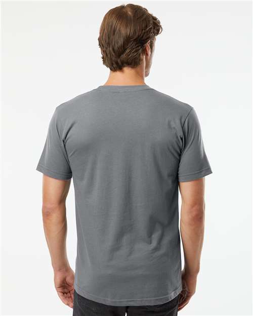 American Apparel Unisex Fine Jersey Tee 2001 - Asphalt
