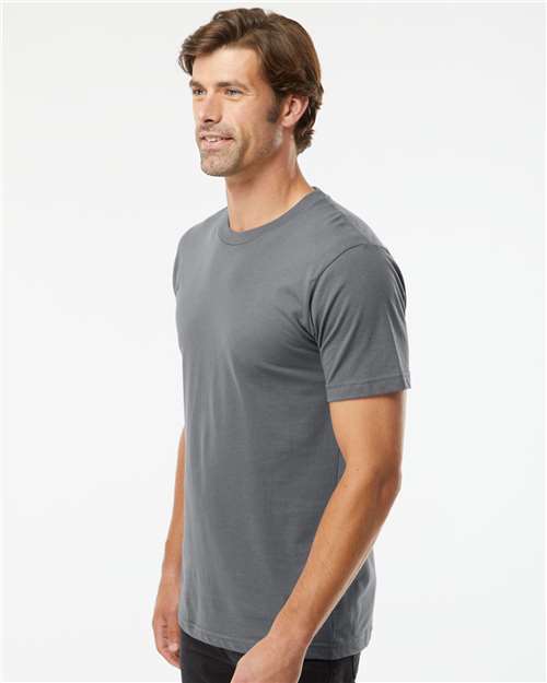 American Apparel Unisex Fine Jersey Tee 2001 - Asphalt