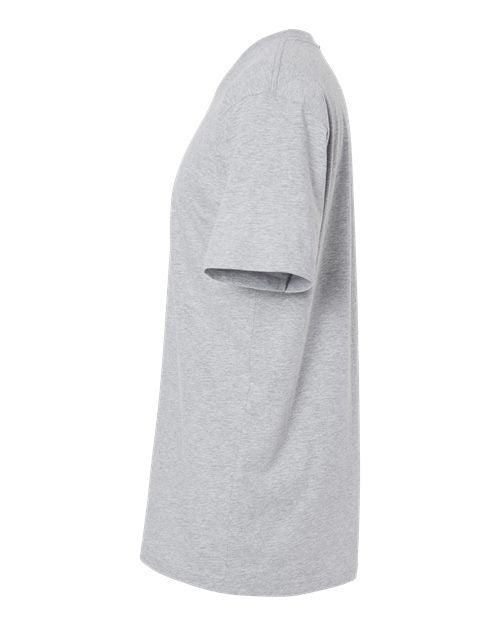 American Apparel Unisex Fine Jersey Tee 2001 - Heather Grey