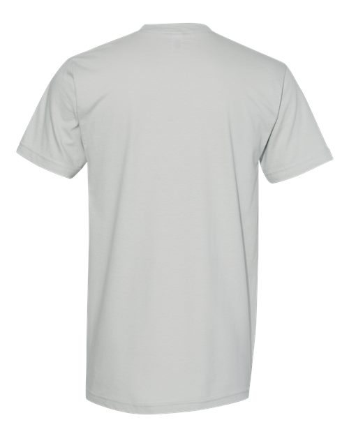 American Apparel Unisex Fine Jersey Tee 2001 - New Silver