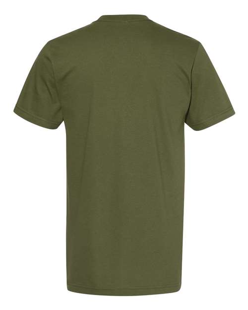 American Apparel Unisex Fine Jersey Tee 2001 - Olive