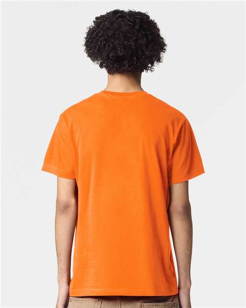 American Apparel Unisex Fine Jersey Tee 2001 - Orange