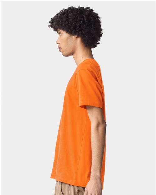 American Apparel Unisex Fine Jersey Tee 2001 - Orange