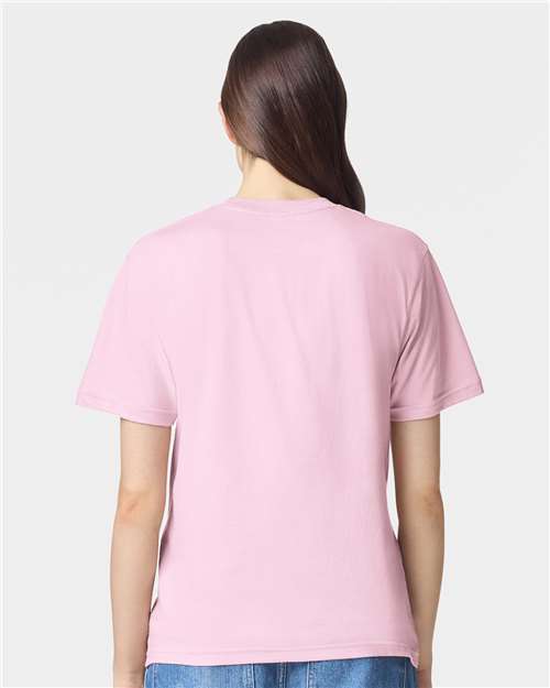 American Apparel Unisex Fine Jersey Tee 2001 - Pink