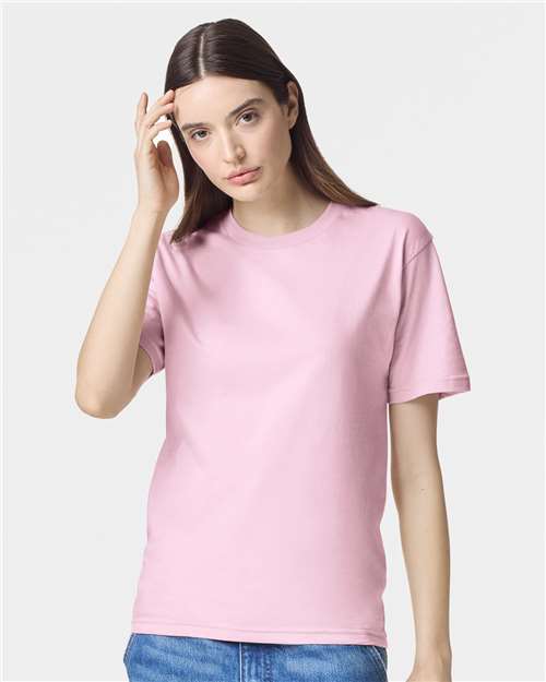 American Apparel Unisex Fine Jersey Tee 2001 - Pink