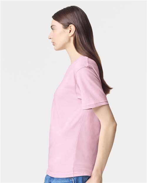 American Apparel Unisex Fine Jersey Tee 2001 - Pink