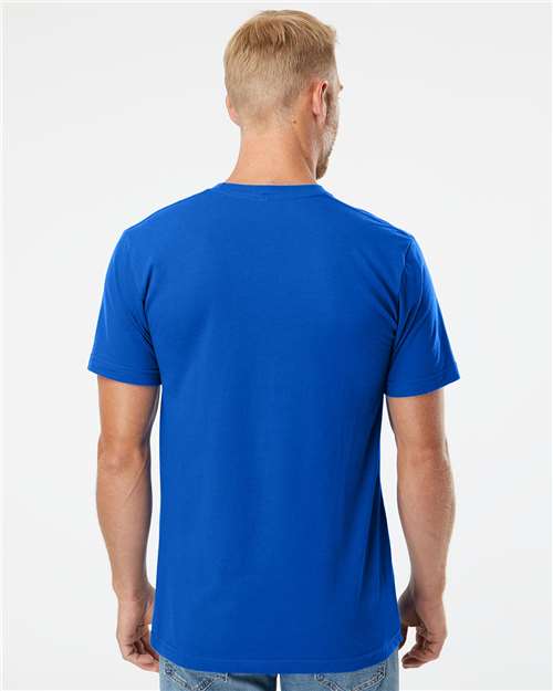 American Apparel Unisex Fine Jersey Tee 2001 - Royal Blue