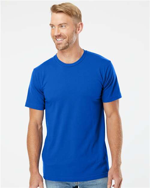 American Apparel Unisex Fine Jersey Tee 2001 - Royal Blue