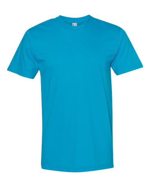 American Apparel Unisex Fine Jersey Tee 2001 - Teal