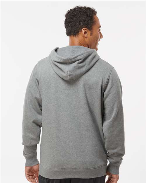 Augusta Sportswear Unisex 60/40 Fleece Hooded Sweatshirt 5414 - Charcoal Heather