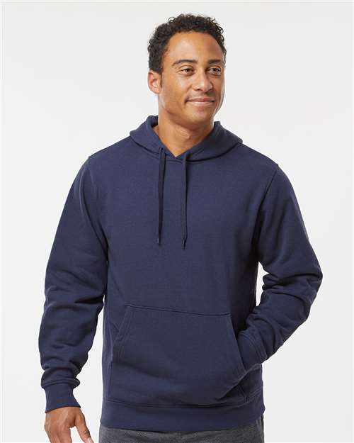 Augusta Sportswear Unisex 60/40 Fleece Hooded Sweatshirt 5414 - Navy