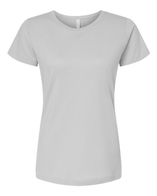 LAT Women's Fine Jersey Tee 3516 - Silver