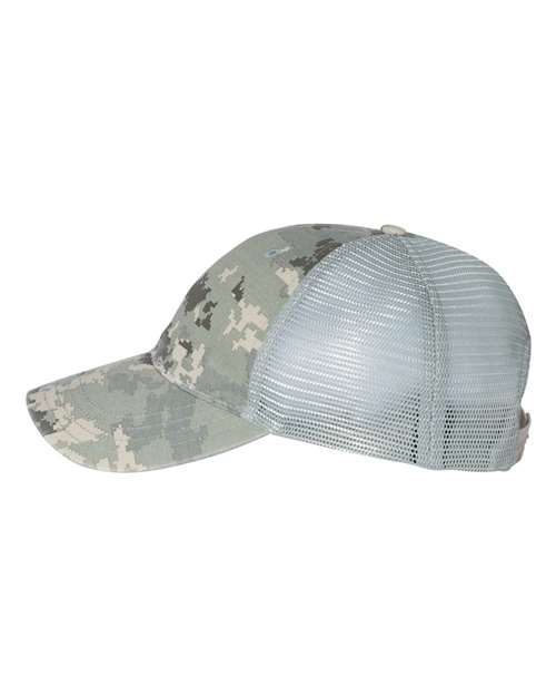 Richardson Garment Washed Printed Trucker Cap 111P