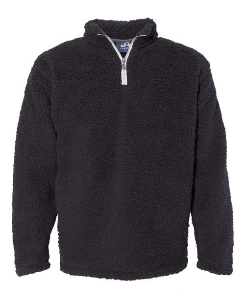 J. America Men's Sherpa Quarter-Zip Pullover 8454
