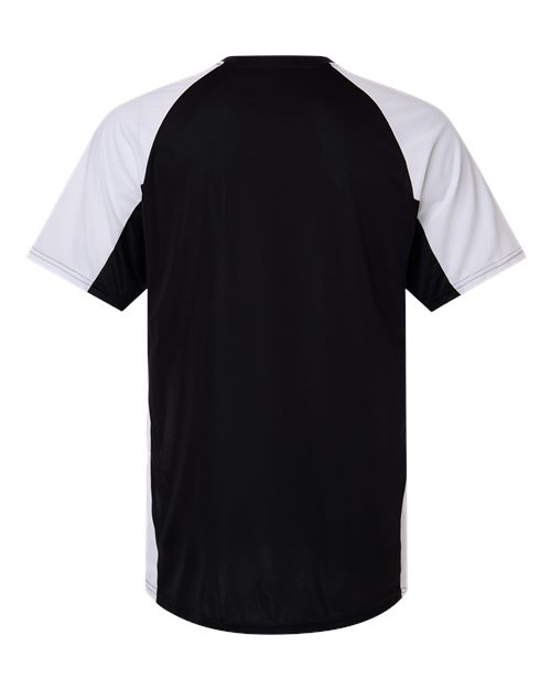 Augusta Sportswear Men's Cutter Jersey 1517 - Black/ White