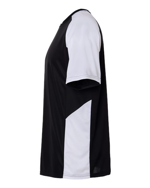 Augusta Sportswear Men's Cutter Jersey 1517 - Black/ White