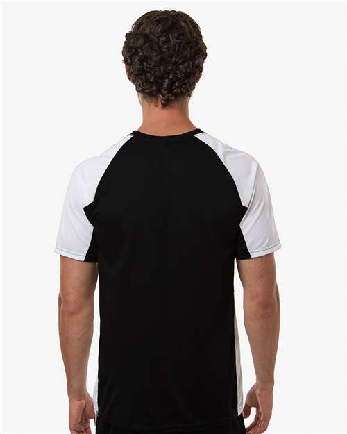 Augusta Sportswear Men's Cutter Jersey 1517 - Black/ White