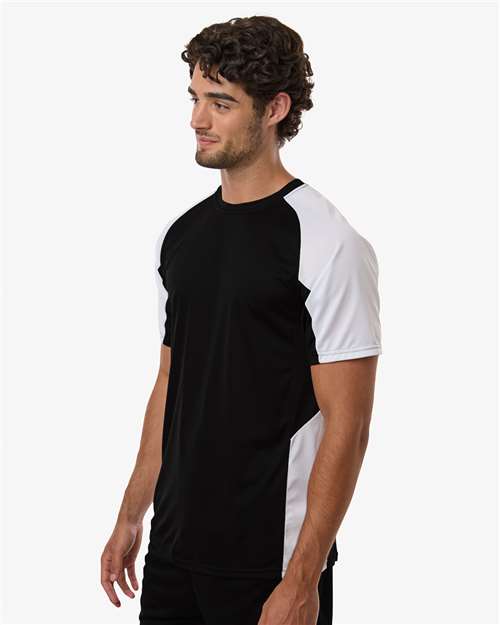 Augusta Sportswear Men's Cutter Jersey 1517 - Black/ White