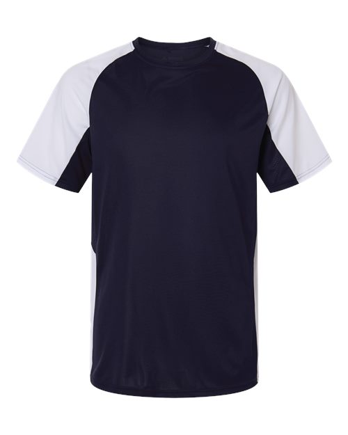 Augusta Sportswear Men's Cutter Jersey 1517 - Navy/ White