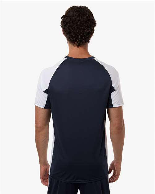 Augusta Sportswear Men's Cutter Jersey 1517 - Navy/ White