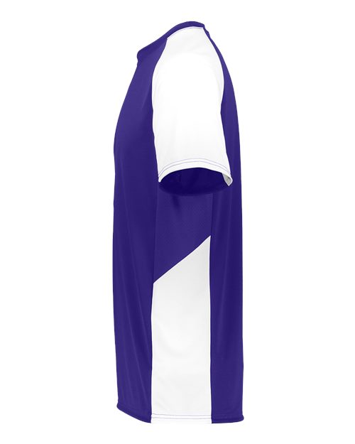 Augusta Sportswear Men's Cutter Jersey 1517 - Purple/ White