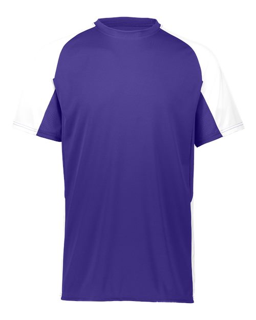 Augusta Sportswear Men's Cutter Jersey 1517 - Purple/ White