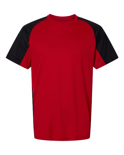 Augusta Sportswear Men's Cutter Jersey 1517 - Red/ Black