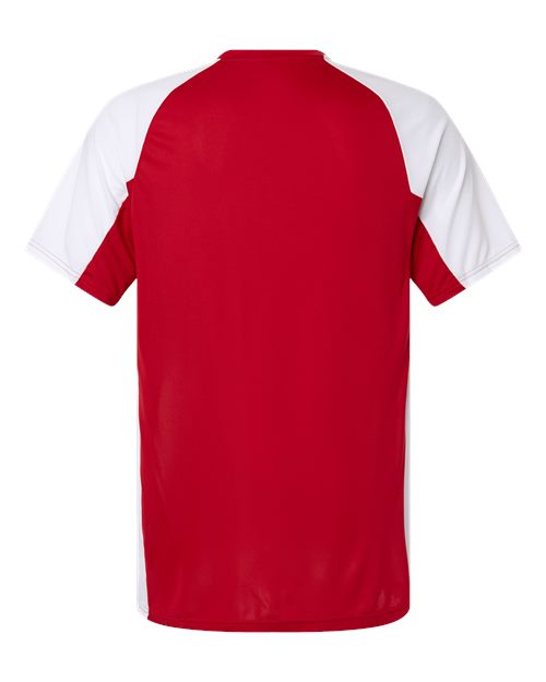Augusta Sportswear Men's Cutter Jersey 1517 - Red/ White