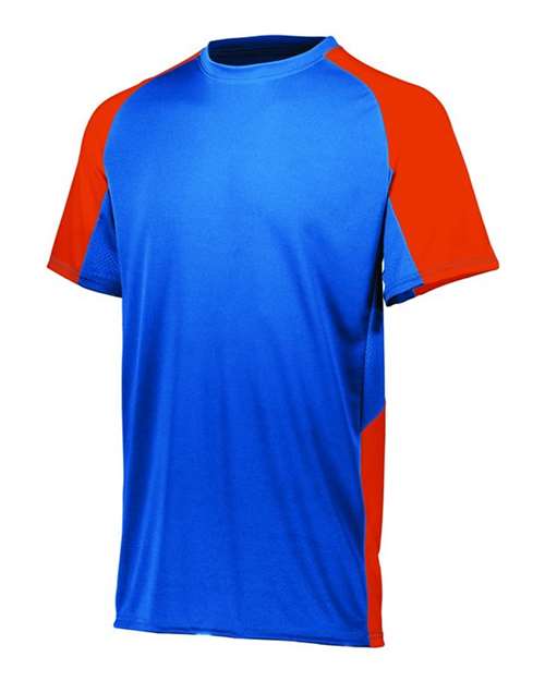 Augusta Sportswear Men's Cutter Jersey 1517 - Royal/ Orange