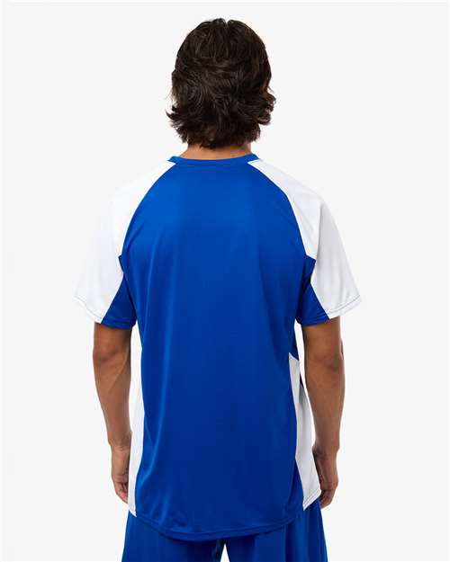 Augusta Sportswear Men's Cutter Jersey 1517 - Royal/ White