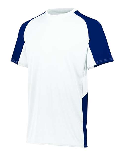 Augusta Sportswear Men's Cutter Jersey 1517 - White/ Navy