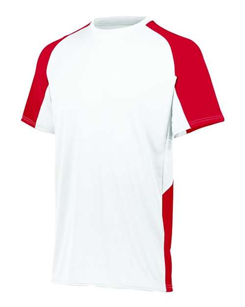 Augusta Sportswear Men's Cutter Jersey 1517 - White/ Red