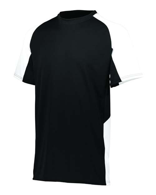 Augusta Sportswear Youth Cutter Jersey 1518 - Black/ White