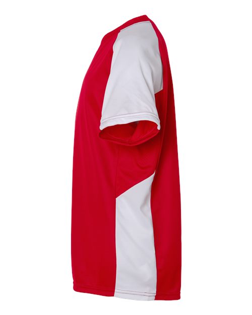 Augusta Sportswear Youth Cutter Jersey 1518 - Red/ White