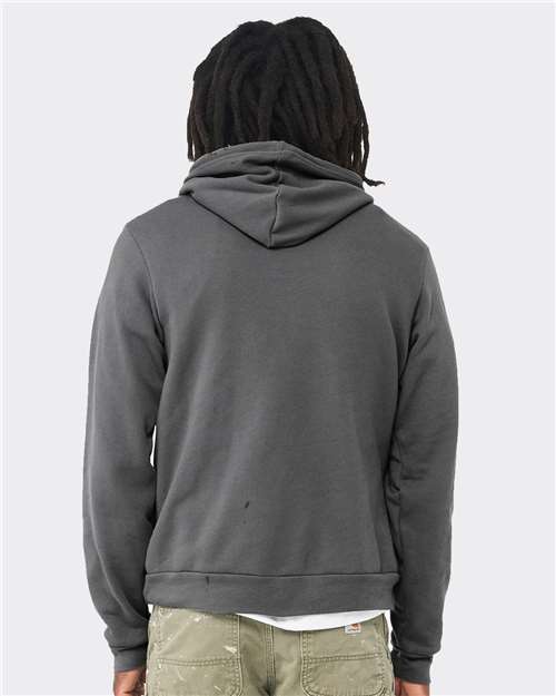BELLA + CANVAS Unisex Sponge Fleece Hoodie Sweatshirt 3719 - Asphalt