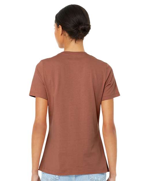 BELLA + CANVAS Women’s Relaxed Jersey Tee 6400 - Terracotta